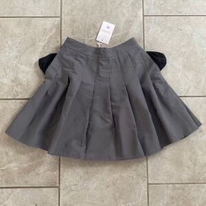 Sangtree NWT Grey High Waist Pleated Skort XS